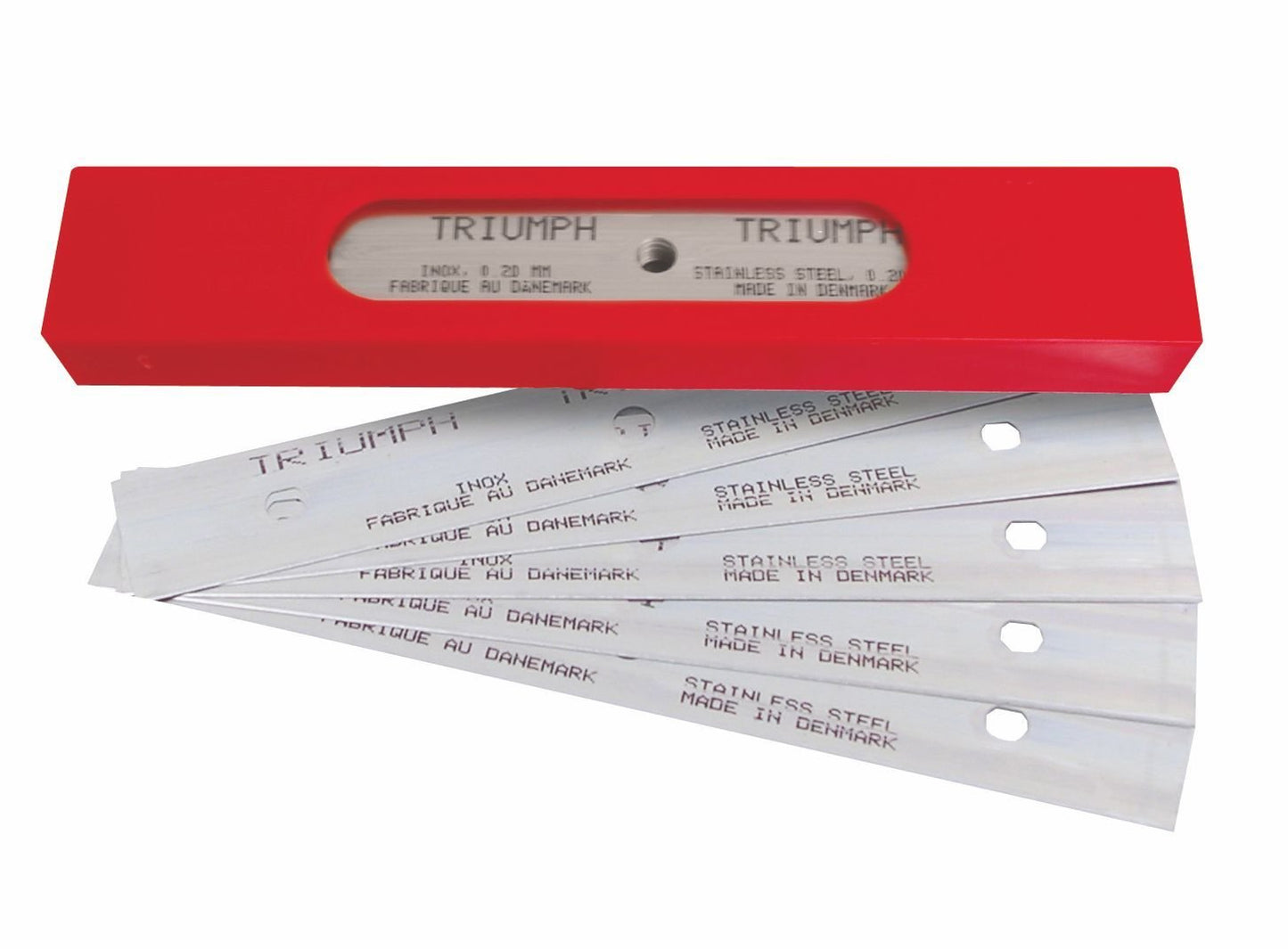 6" Triumph Stainless Steel Heavy Duty Scraper Blade