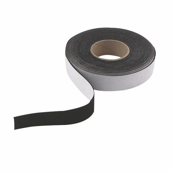 Fieltro acrílico negro de 1 1/2" de ancho