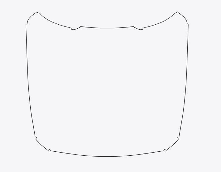 Pre-Cut 3M Paint Protection Film – Full Hood