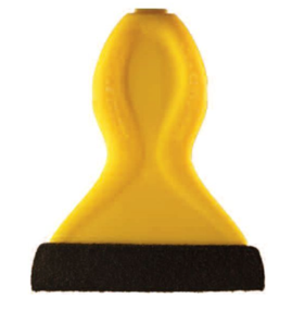 Yellow Smart Card Mini with Felt Edge