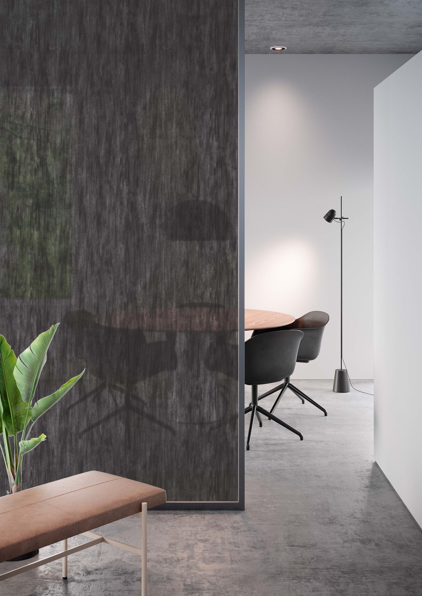 3M™ FASARA™ Glass Finishes Natural Brushed Black, SH2BKBR