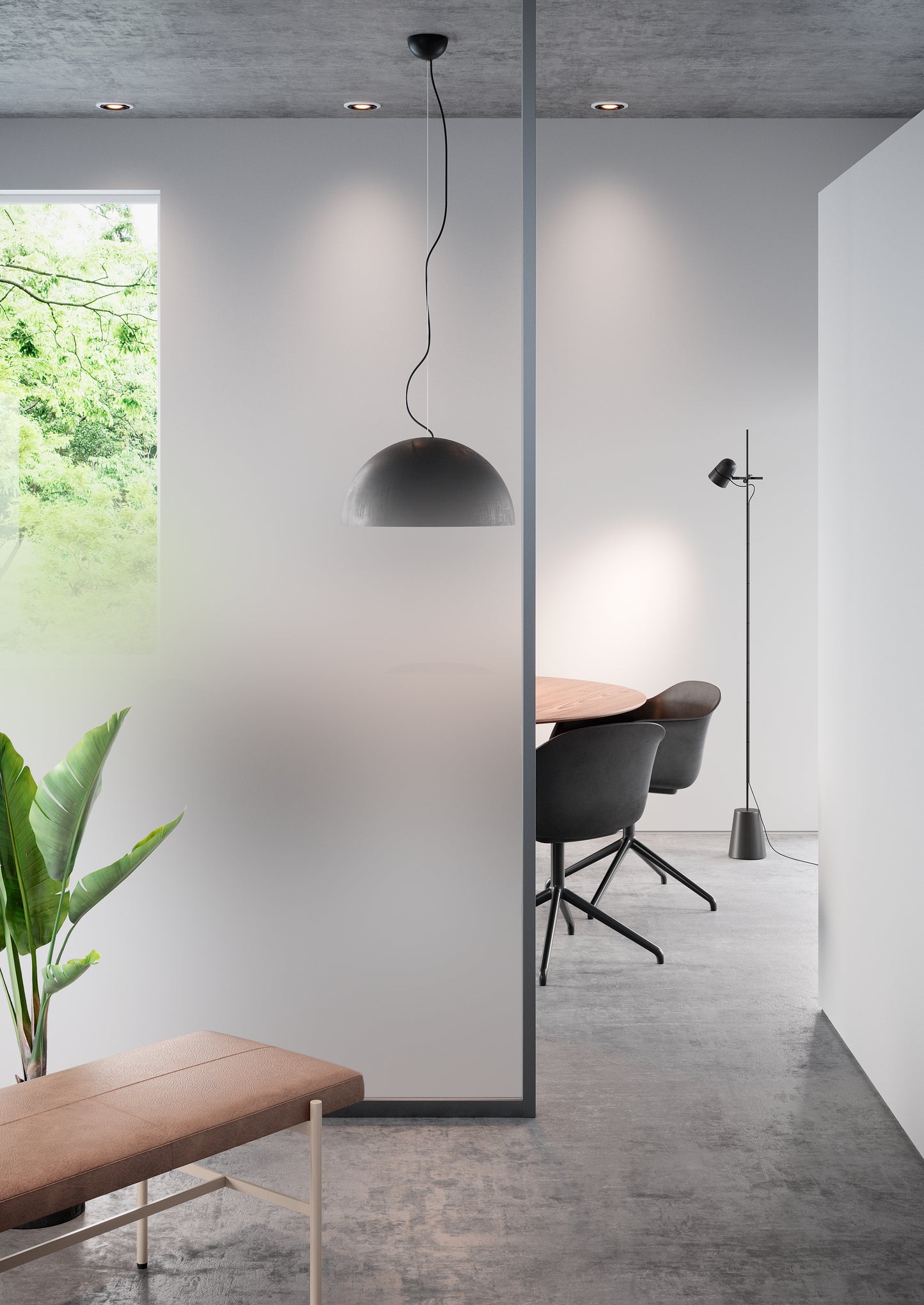 3M™ FASARA™ Glass Finishes Gradation Mist Privacy, SH2FGMI-PR