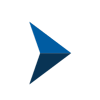 blue arrow icon