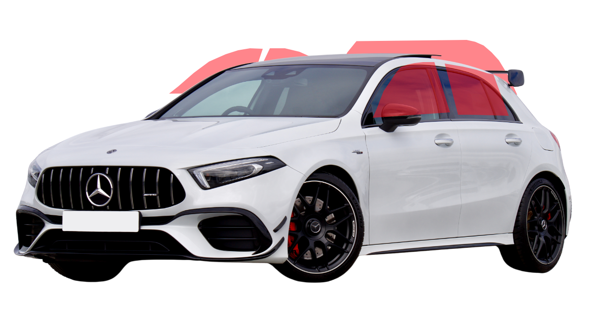 Pre-Cut Window Tint Kit – Sedan