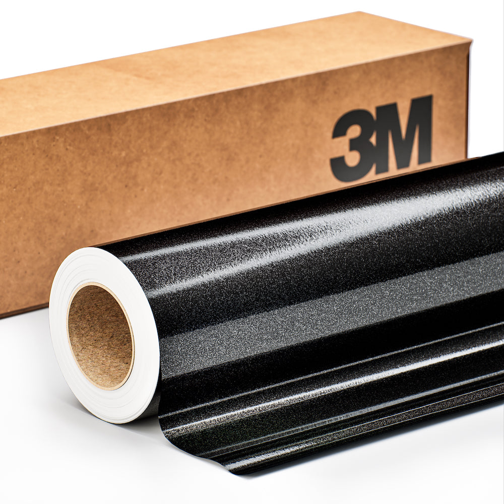 Película envolvente 3M™ 2080, negro brillante metálico (G212)