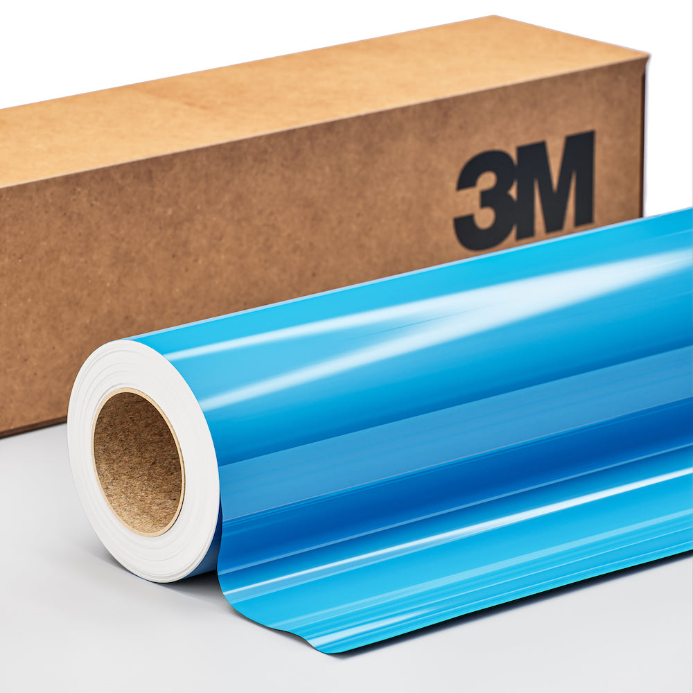 3M™ Wrap Film 2080, High Gloss Sky Blue (HG77)