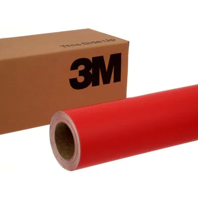 3M wrap film series, matte red