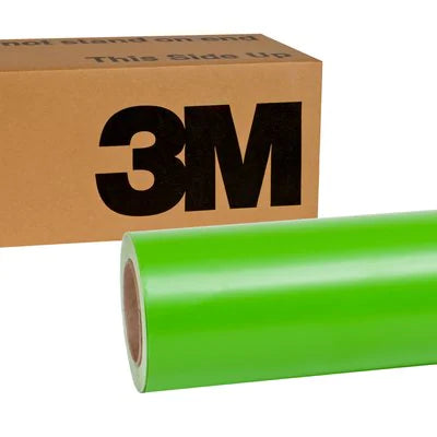 3M wrap film series, satin apple green
