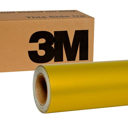3M Wrap Film 1080, satin bitter yellow