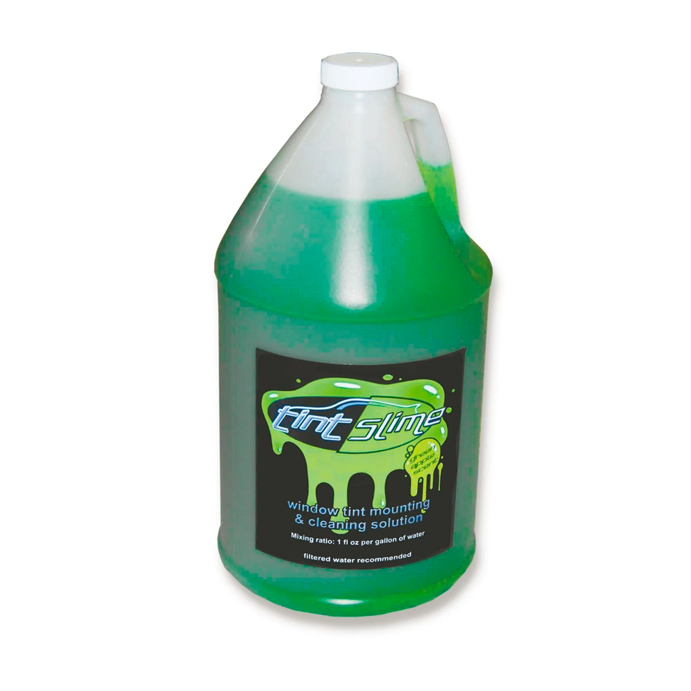 Tint slime, window tint mounting and cleaning solution, one gallon