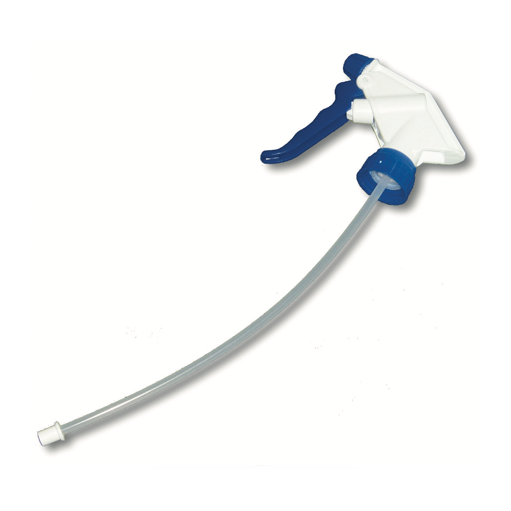 trigger sprayer, blue spray handle