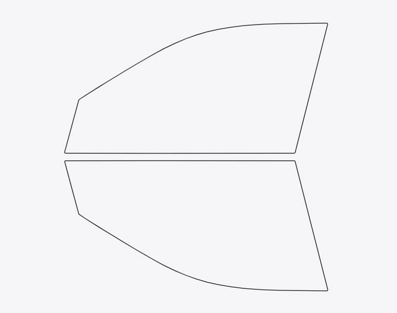 Pre-Cut Window Tint Kit – Driver & Passenger Front Windows