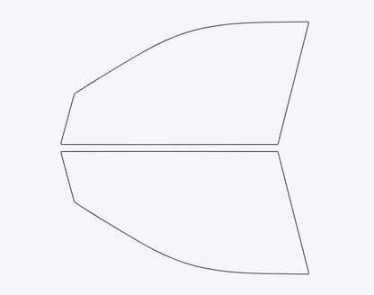 Pre-Cut Window Tint Kit – Driver & Passenger Front Windows