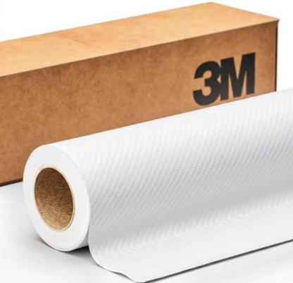 3M™ Wrap Film Series 2080, Carbon Fiber White (CFS10)