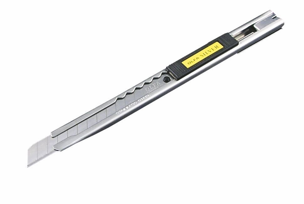 Cuchillo Olfa Plata Acero Inoxidable