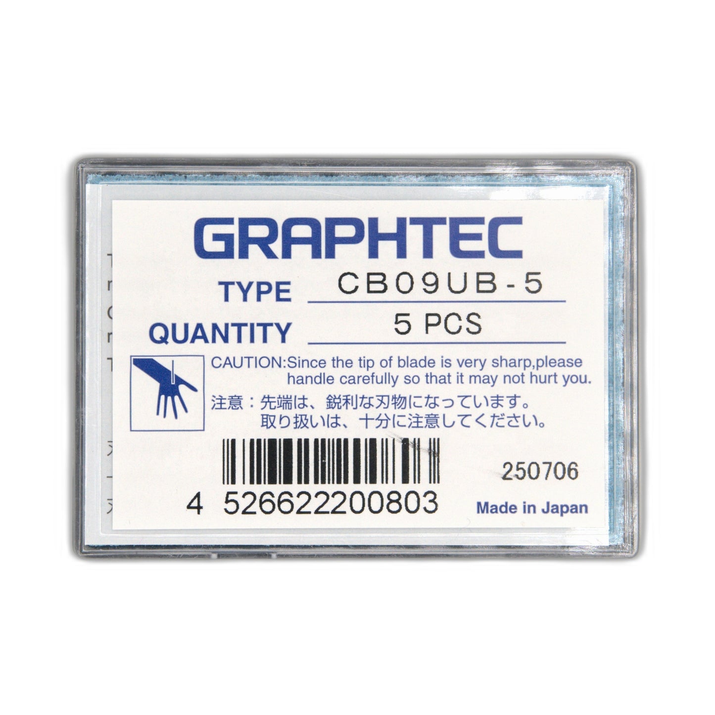 Porta cuchillas con punta azul