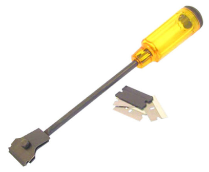 1” Clip Scraper with Thumb Screw