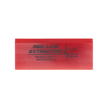 5" Red Line Extractor 1/4" Thick, Double Beveled Squeegee Blade