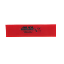 8" Red Line Extractor 1/4" Thick, No Bevel Squeegee Blade