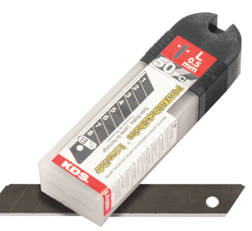 KDS LB-50BH Power Black 8Pt Blades – 50 Pack