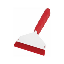 Go doctor red, red handle and blade, white and red design. 
