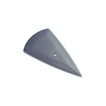 Platinum contour hard flec, gray, triangle contoured shape