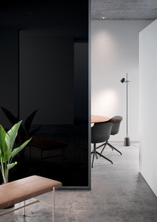 3M™ FASARA™ Glass Finishes Frost/Matte Opaque Black, SH2BKOP