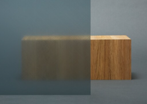 3M™ FASARA™ Glass Finishes Emboss Cross Hairline Matte, Blue Gray, SH2CHMAB