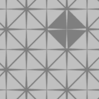 3M™ FASARA™ Glass Finishes Geometric SH2CSAS, Astral Silver