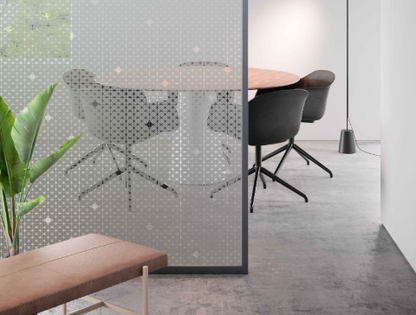 3M™ FASARA™ Glass Finishes Geometric SH2CSAS, Astral Silver