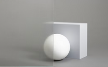 3M™ FASARA™ Glass Finishes Geometric Cut Glass Silver, SH2CSCS