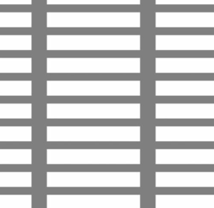 3M™ FASARA™ Glass Finishes Border Lattice, SH2FGLT