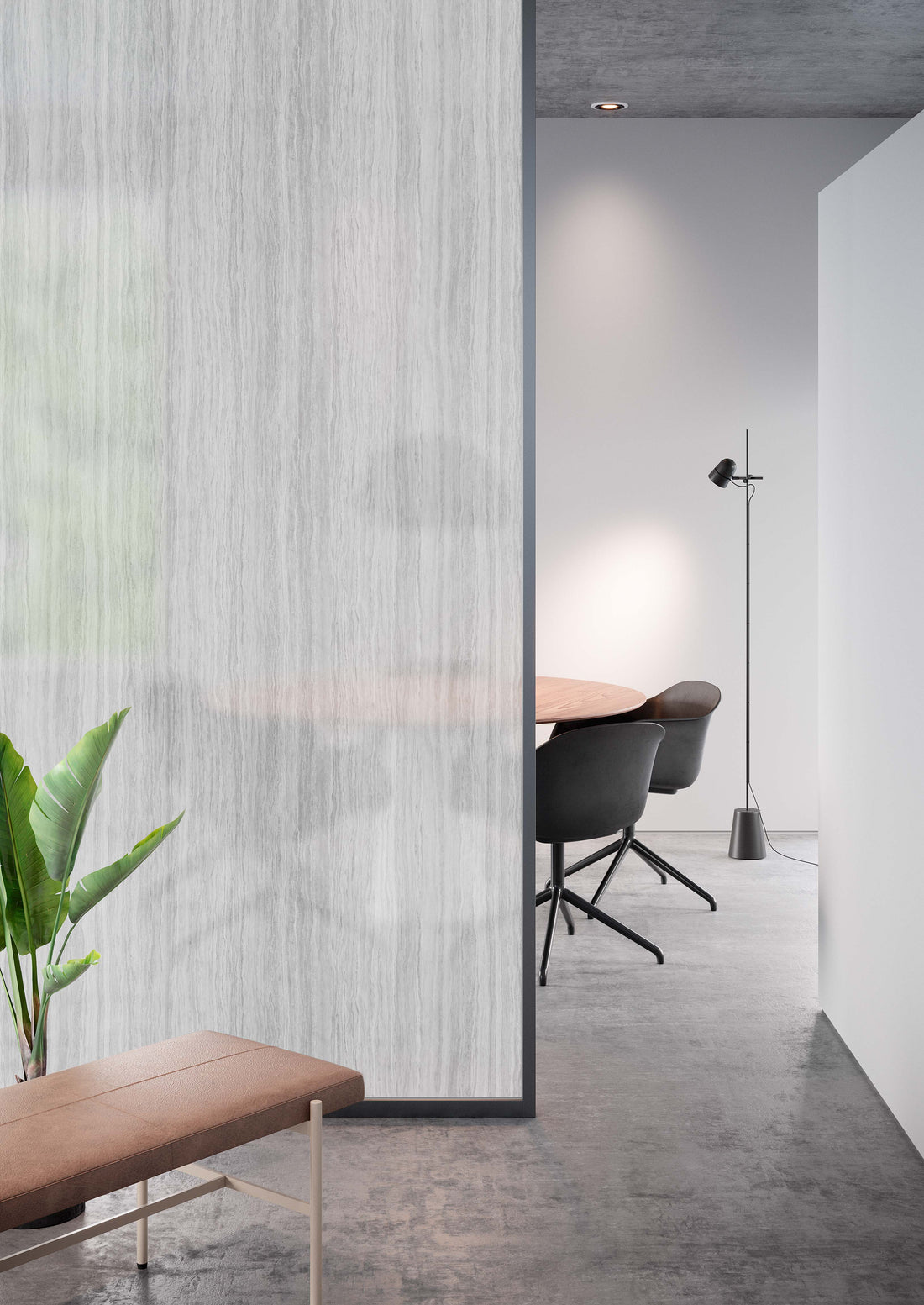 3M™ FASARA™ Glass Finishes Natural Travertine White, SH2FGTV