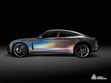 Avery Dennison® SW900 Series Supreme Wrapping Film™ Gloss Metallic Prismatic Grey
