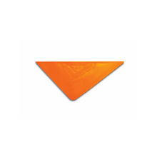 Tri edge orange, triangle shape. 