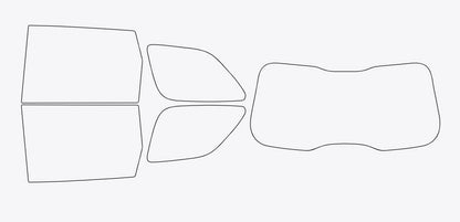 Pre-Cut Window Tint Kit – Sedan