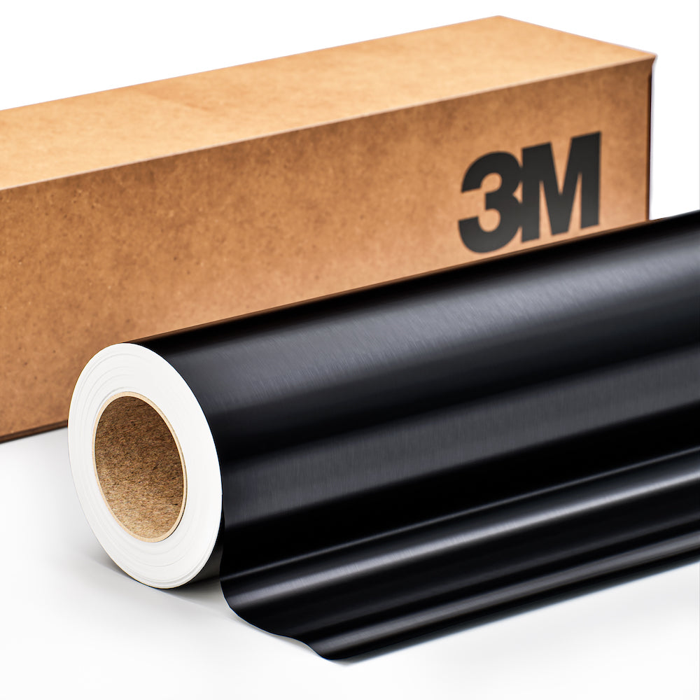 3M™ Wrap Film 2080, Brushed Black Metallic (BR212)