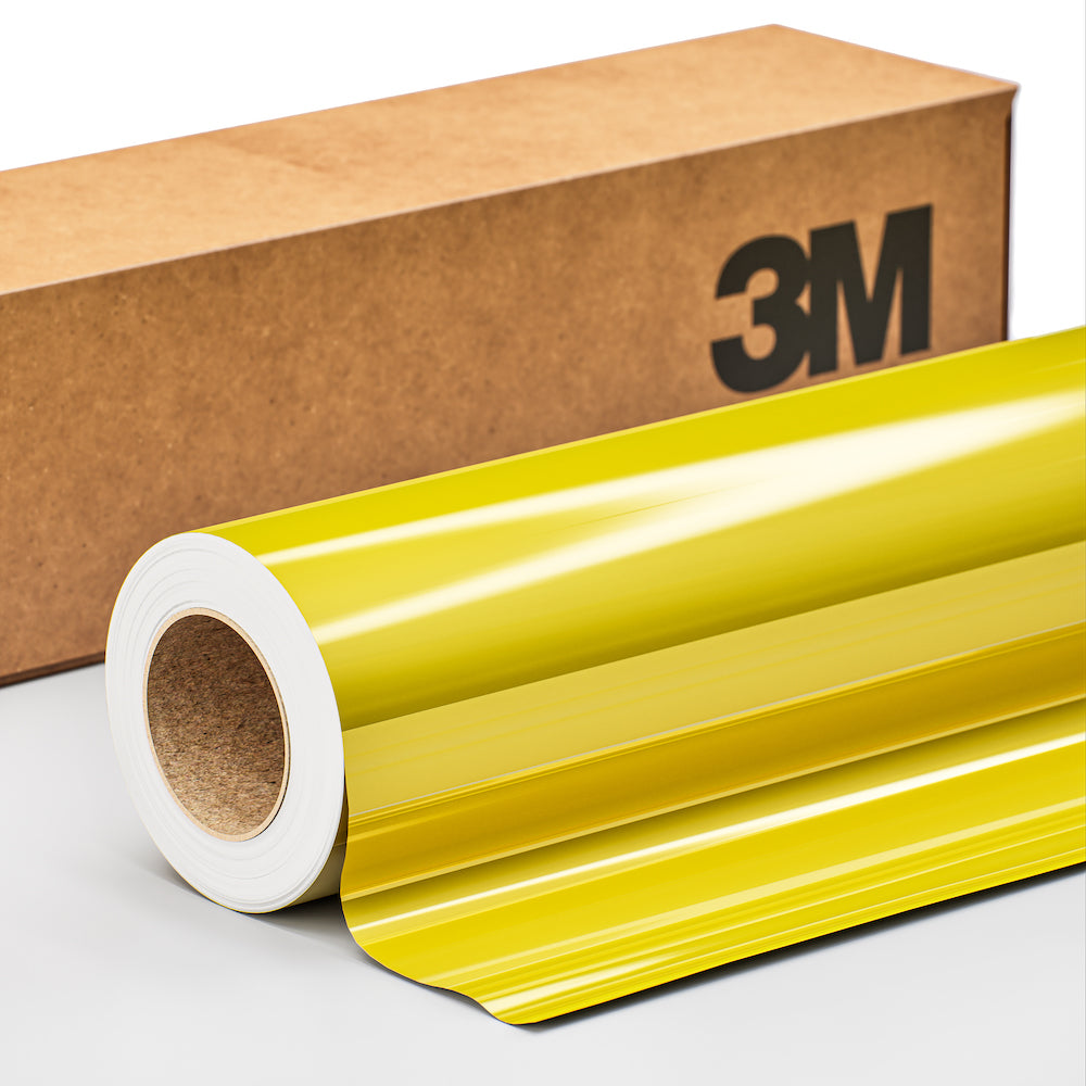 film style wizard 3ｍ 15% 3M™ Wrap Film 2080, High Gloss Bright Yellow (HG15) – Accent