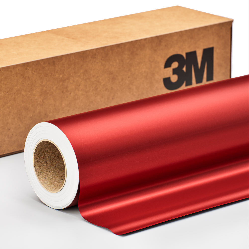 3M™ Wrap Film 2080, Satin Smoldering Red (S363)