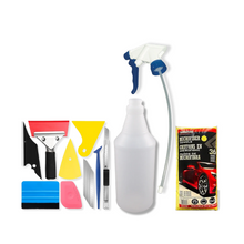 Pre-cut Automotive Window Tint Installation Kit