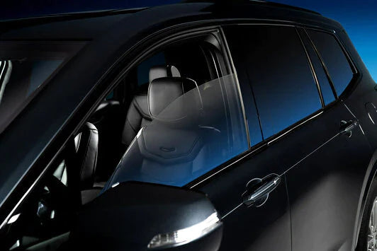 3M automotive window film, cadillac xt6, drivers window