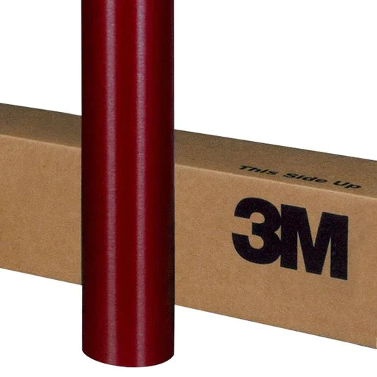 3M wrap film series, matte red metallic