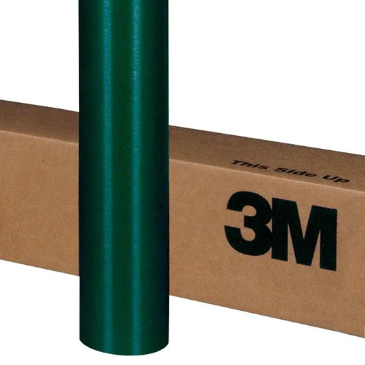 3M wrap film series, matte pine green metallic
