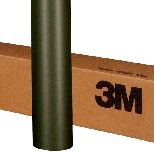 3M Wrap Film 1080, matte military green