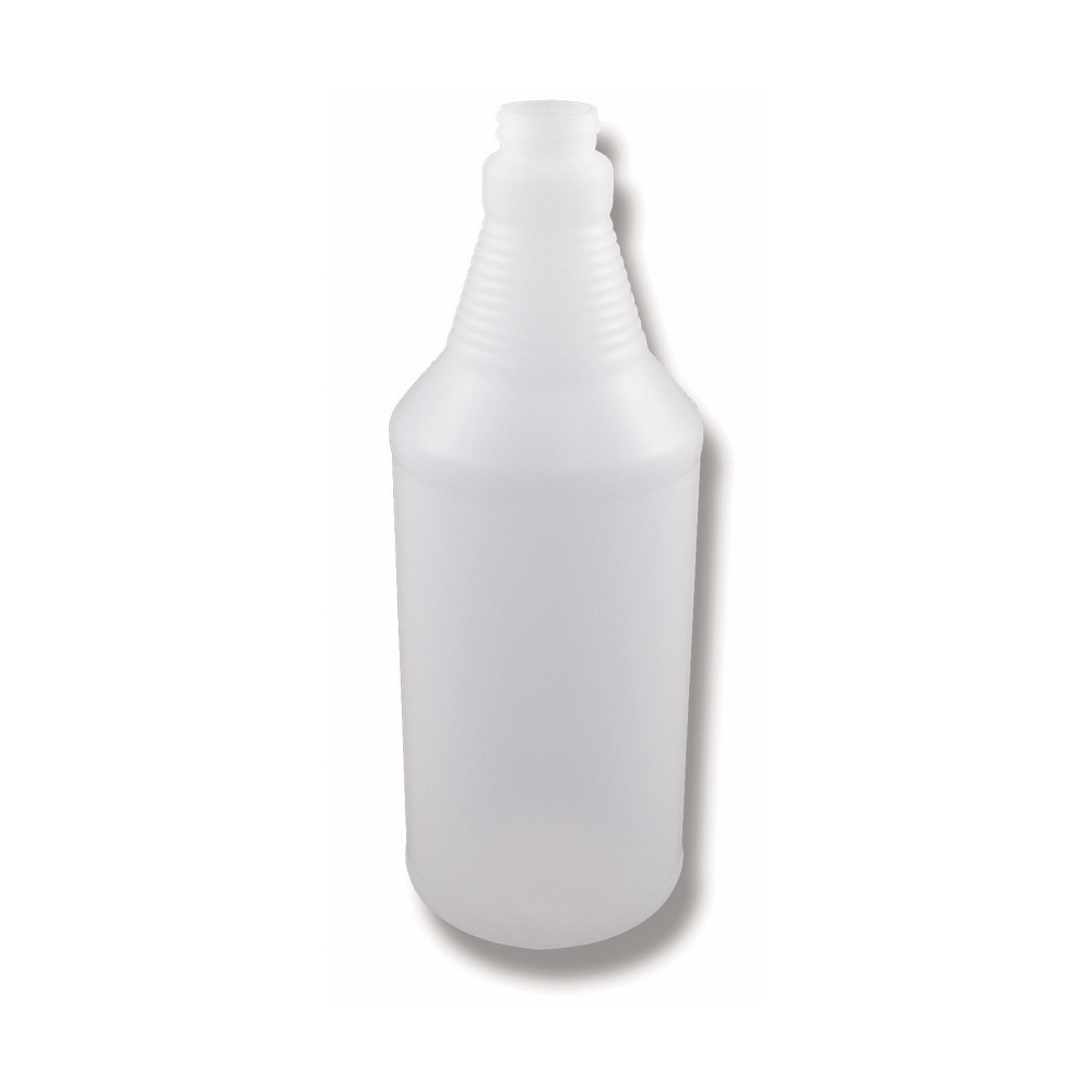 Clear spray bottle