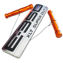 Emblem removal tool, XLT super duty, E350