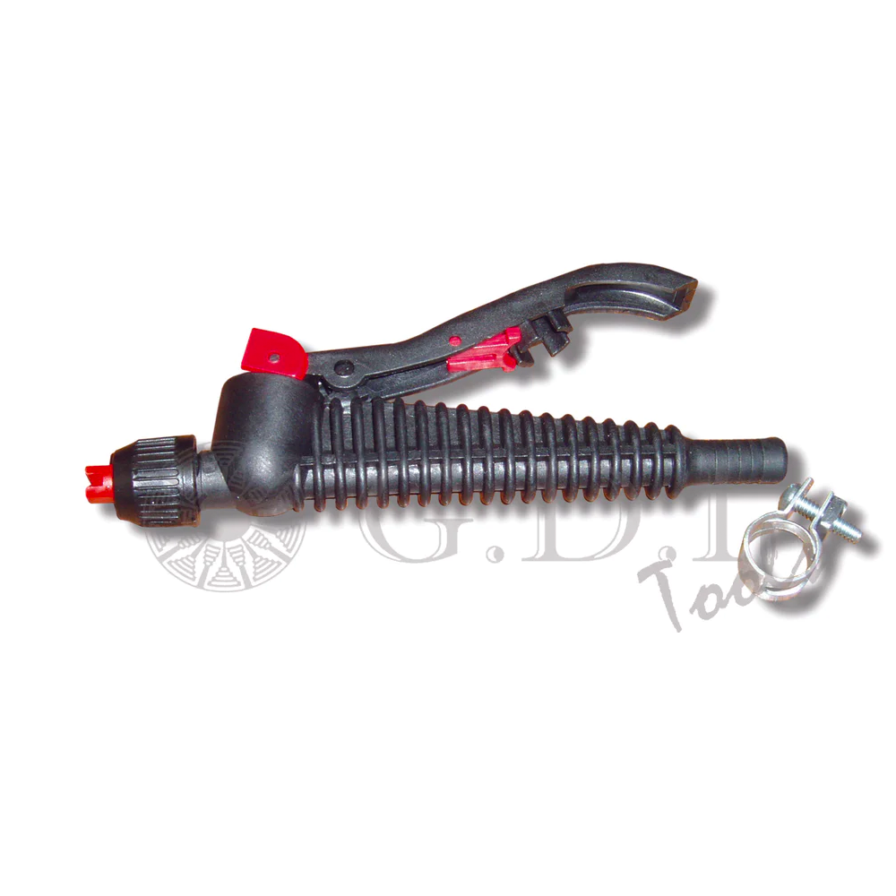 nozzle pressure sprayer, red and black