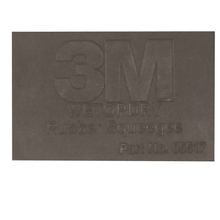 3M wet dry squeegee, black rectangle